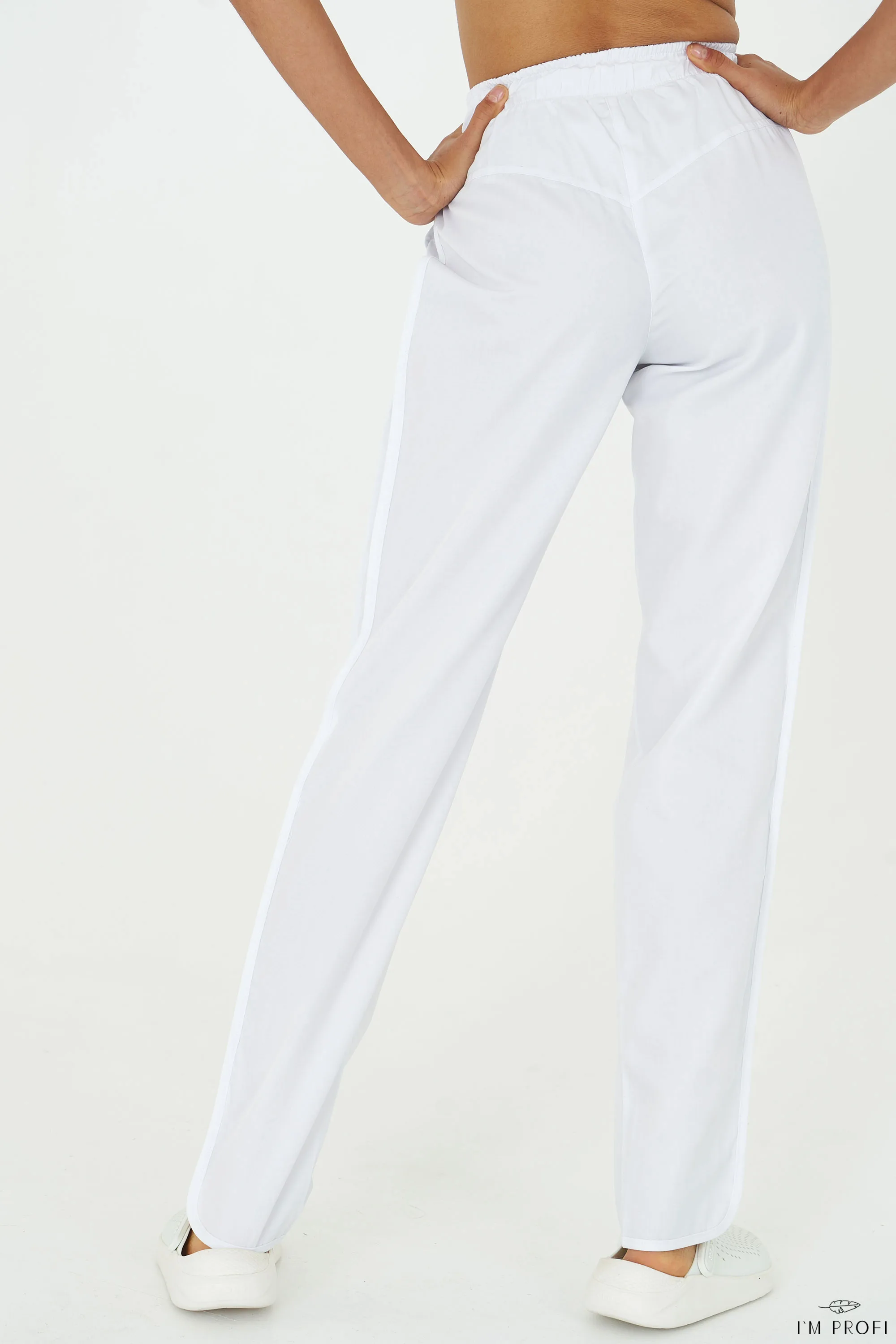 Improfi B180 Scrub Pants White 02