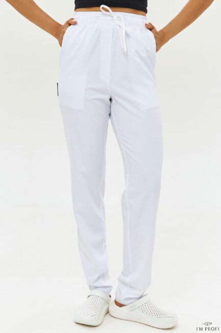 Improfi B213 Scrub Pants White 01