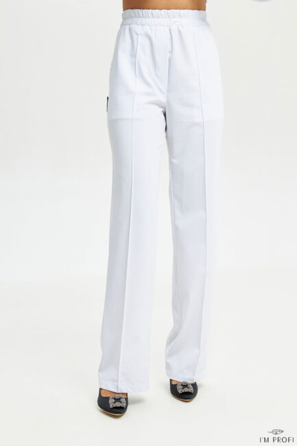 Improfi B214 Scrub Pants White 01