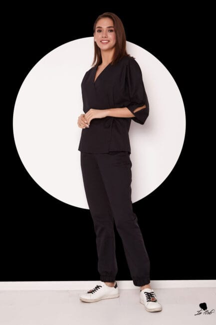 Improfi P02 Scrub Set Black 01