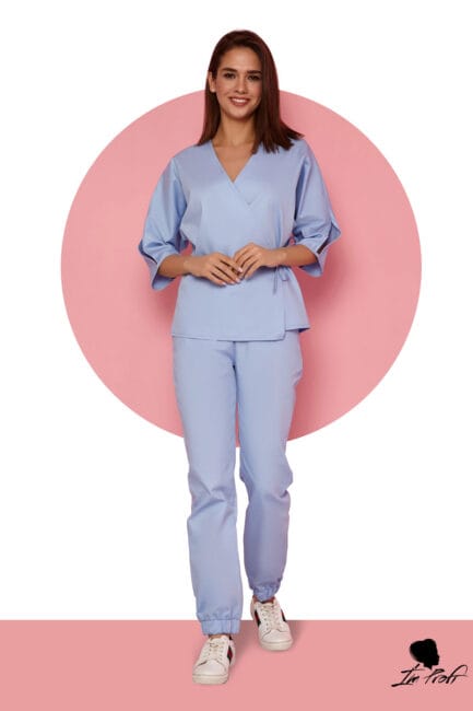 Improfi P02 Scrub Set Light Blue 01