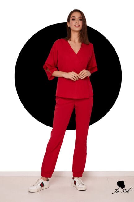 Improfi P02 Scrub Set Red 01