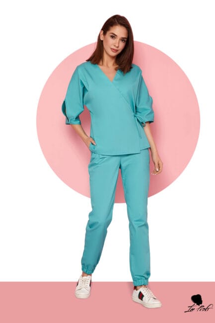 Improfi P02 Scrub Set Turquoise 01