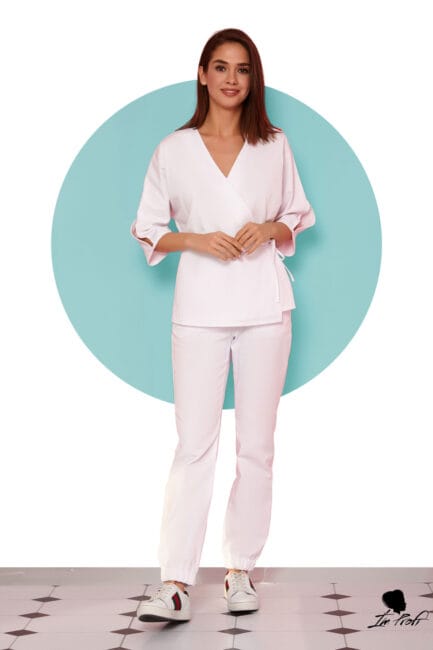 Improfi P02 Scrub Set White 01