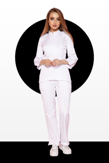 Improfi P03 Scrub Set White 01