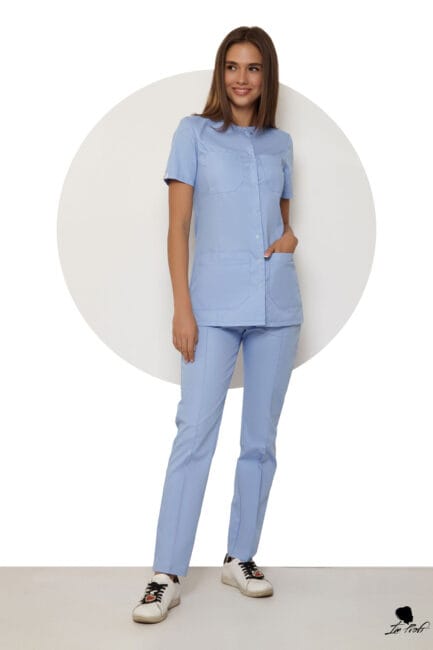 Improfi P10 Scrub Set Light Blue 01