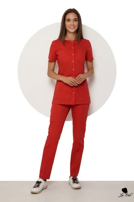 Improfi P10 Scrub Set Red 01