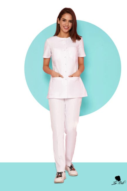 Improfi P10 Scrub Set White 01