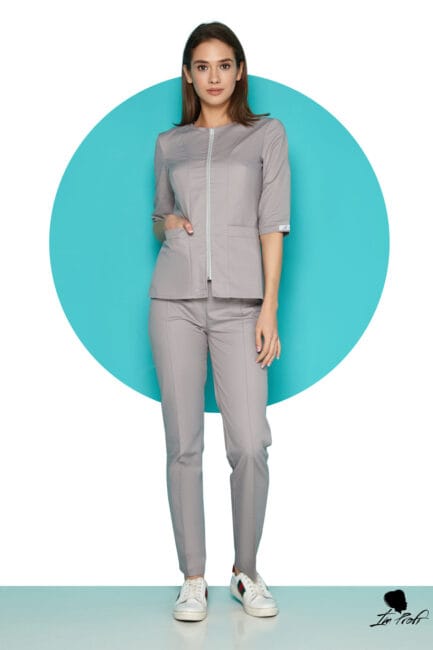 Improfi P11 Scrub Set Dark Grey 01