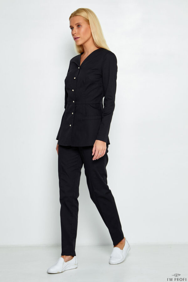 Медичний костюм – P115 - Чорний