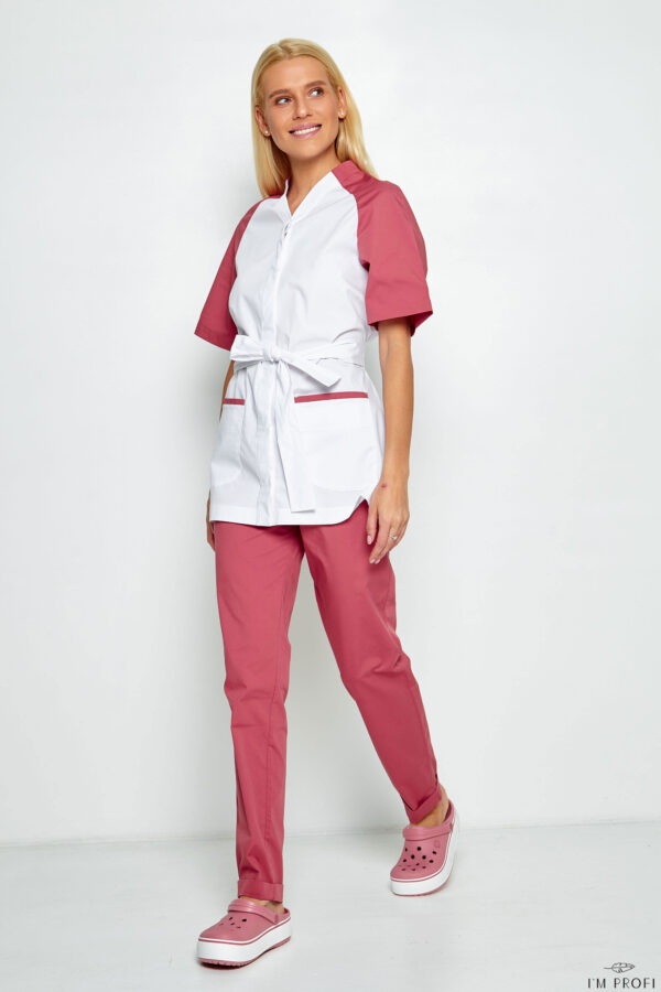 Медичний костюм – P116 - Кораловий