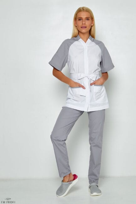 Improfi P116 Scrub Set Grey 01