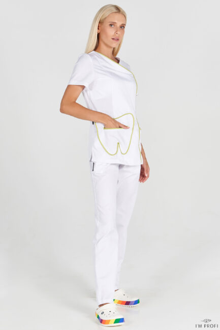 Improfi P127 Scrub Set White 01