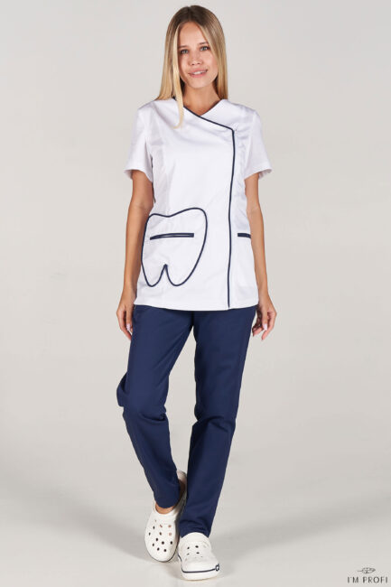 Improfi P127 Scrub Set White Blue 01