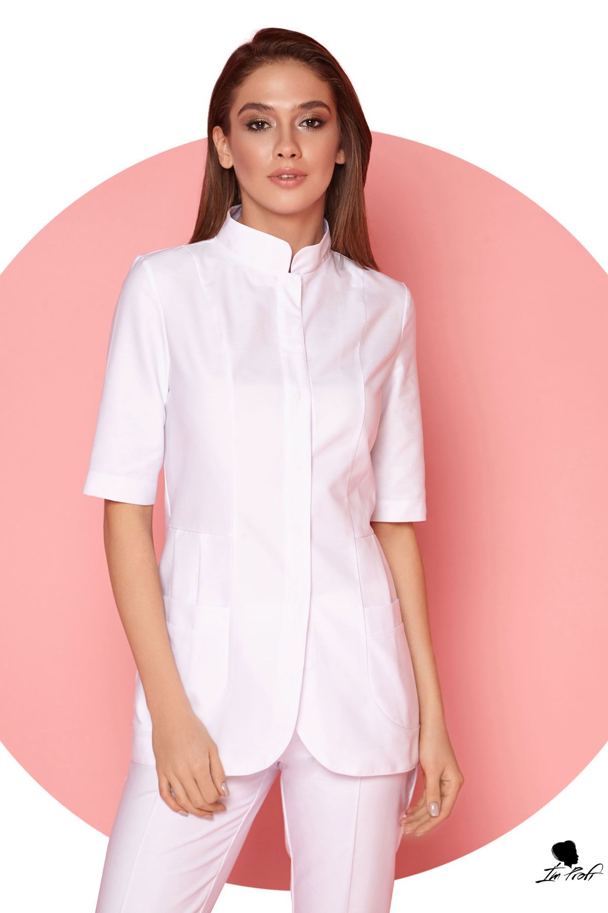 Елегантний жіночий медичний костюм – P13 - Зображення 3