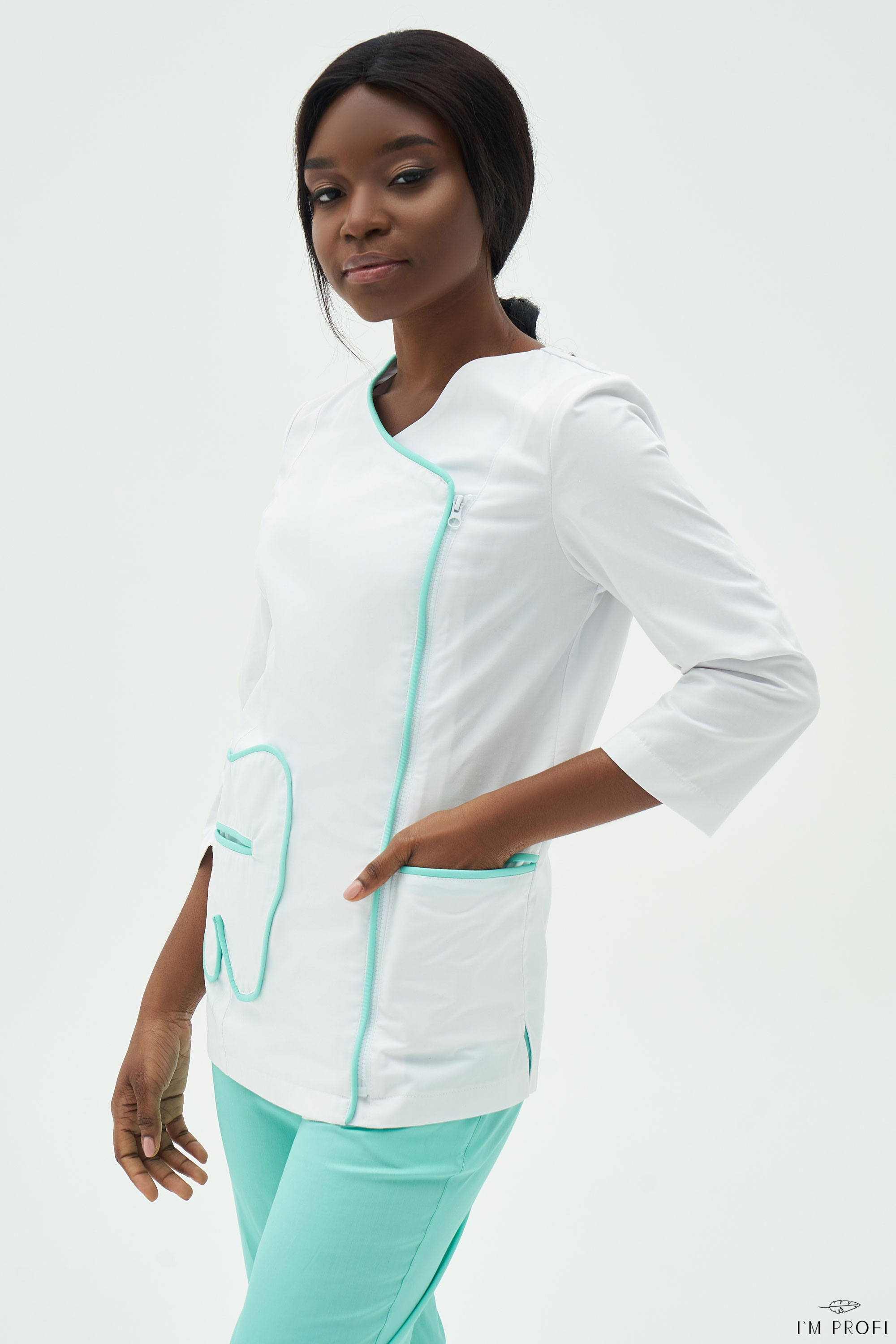 Костюм стоматолога жіночий – P144 - Зображення 3