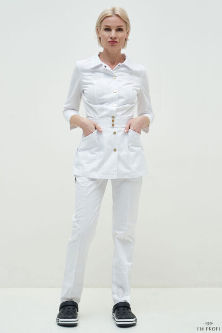 Improfi P148 Scrub Set White 01