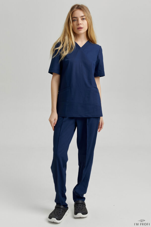 Костюм жіночий – P159 - Темно-синій