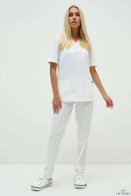 Improfi P159 Scrub Set White 01