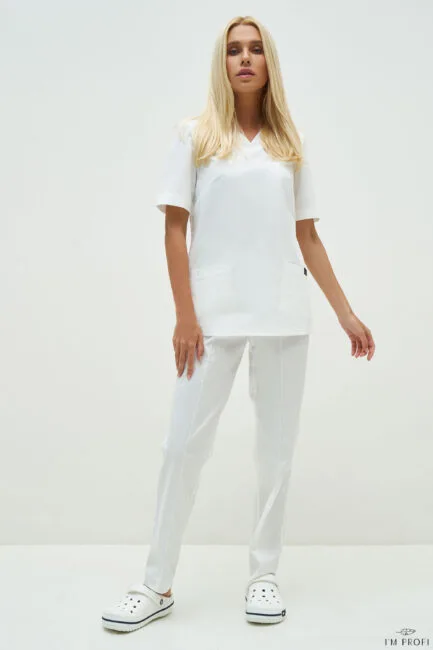 Improfi P159 Scrub Set White 01