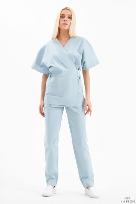 Improfi P196 Scrub Set Light Blue 01