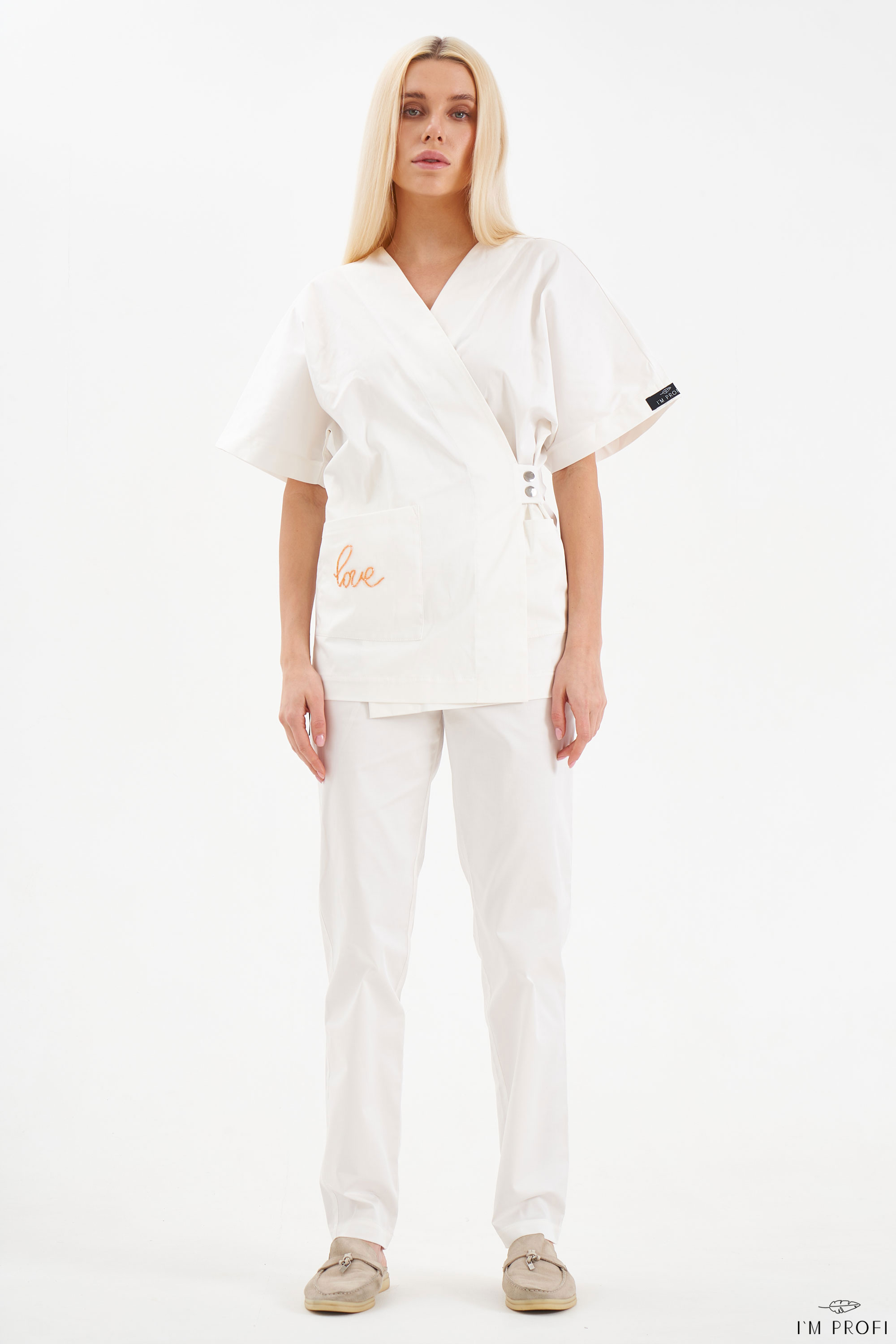 Костюм жіночий у формі кімоно – P196