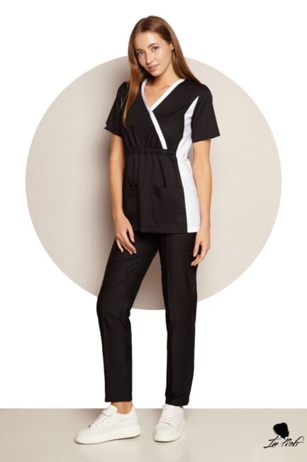 Improfi P20 Scrub Set Black White 01