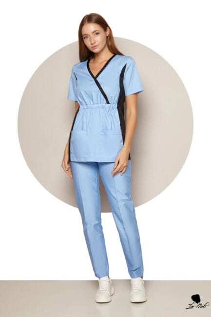 Improfi P20 Scrub Set Light Blue Black 01