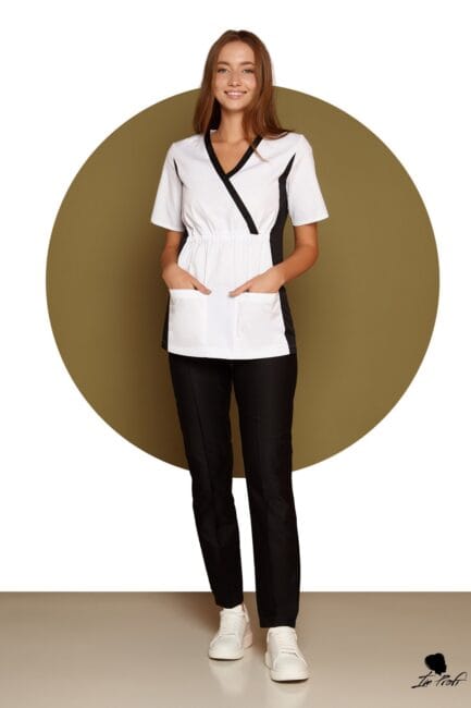 Improfi P20 Scrub Set White Black 01