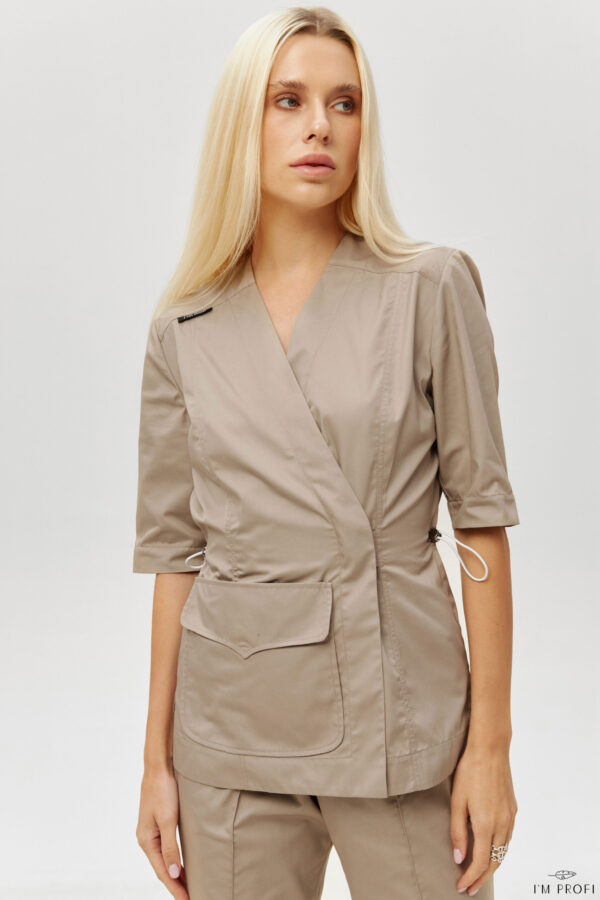 Блуза – P210T - Бежевий