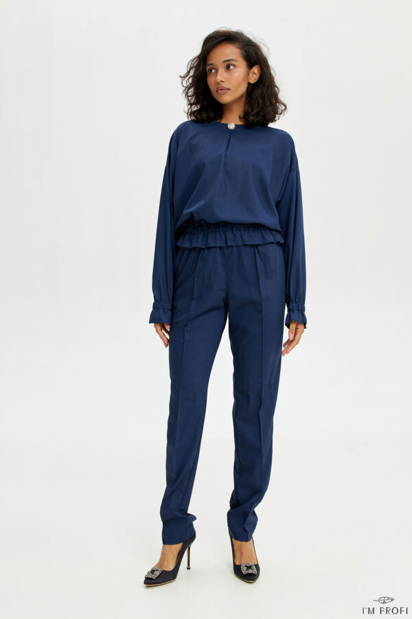 Жіночий костюм – P217 - Синій