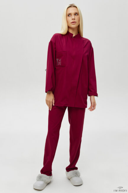 Improfi P225 Scrub Set Bordo 01