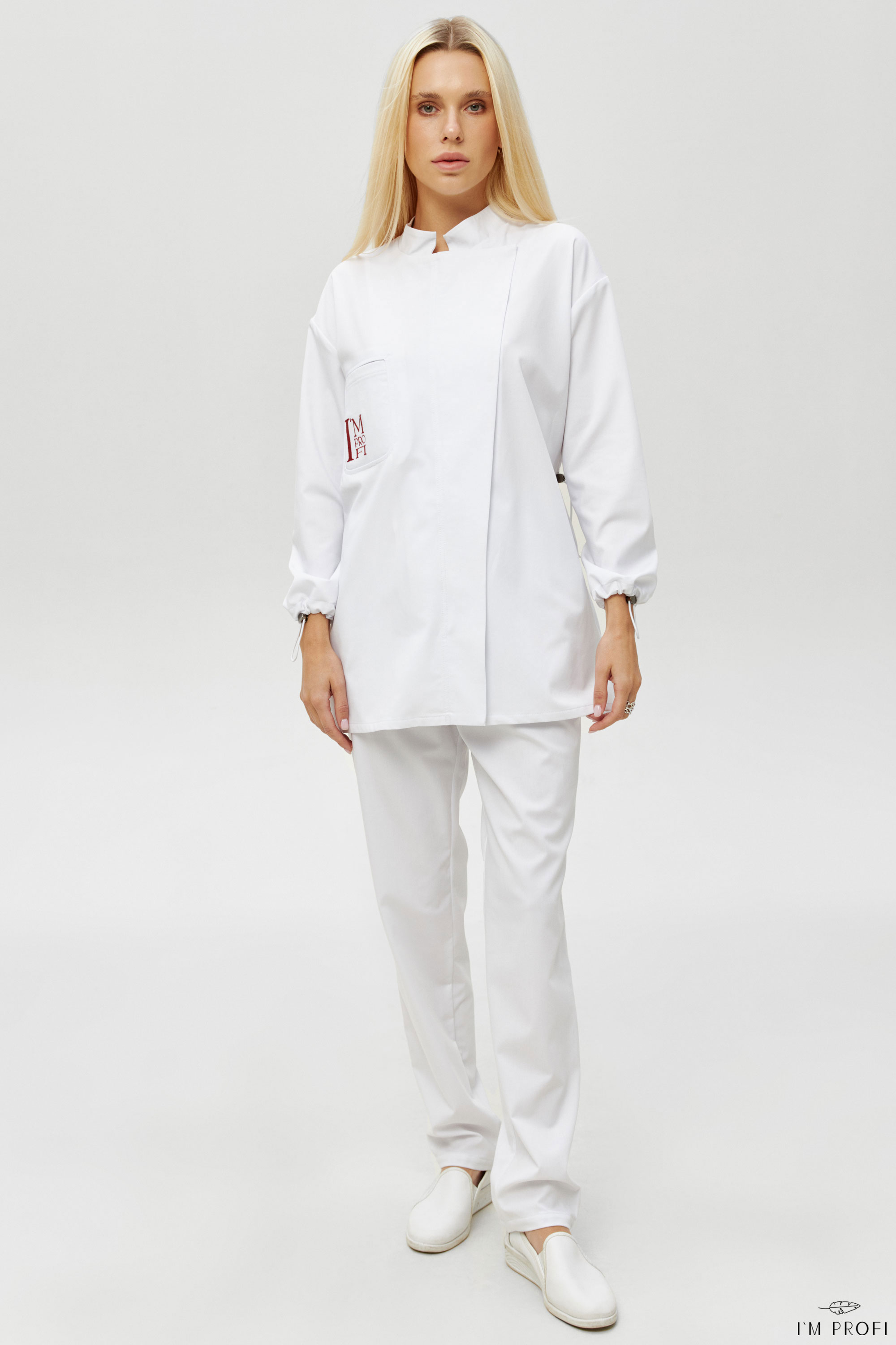 Стильний медичний костюм – P225