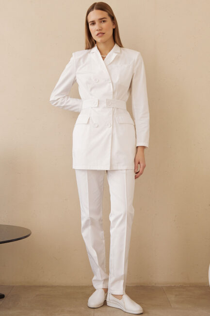 Improfi P245 Scrub Set White 06