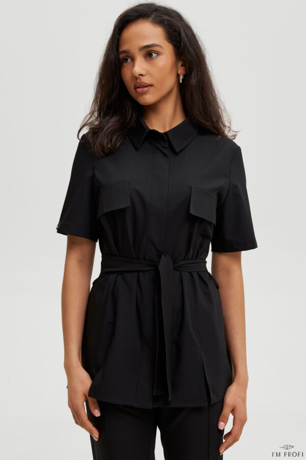 Блуза – P248T - Чорний