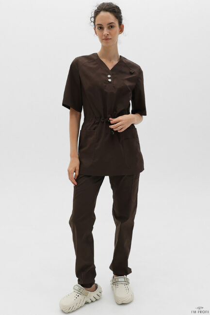 Improfi P258 Scrub Set Chocolate 01