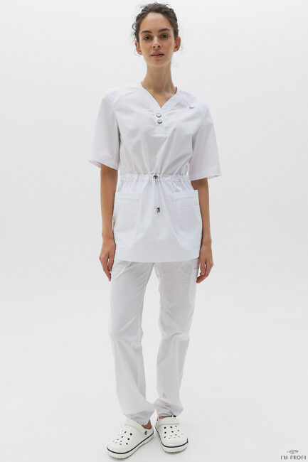 Improfi P258 Scrub Set White 01