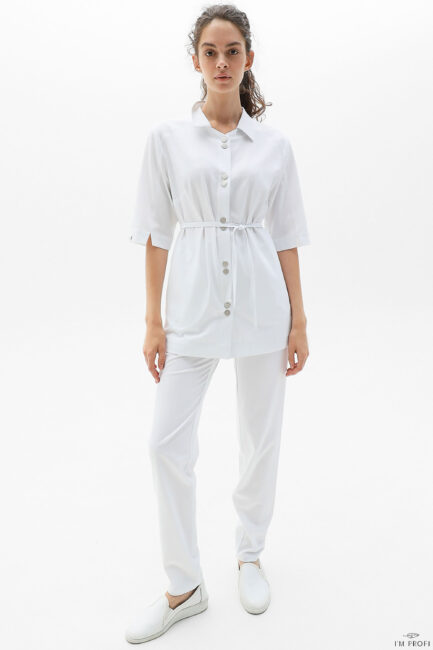 Improfi P261 Scrub Set White 01