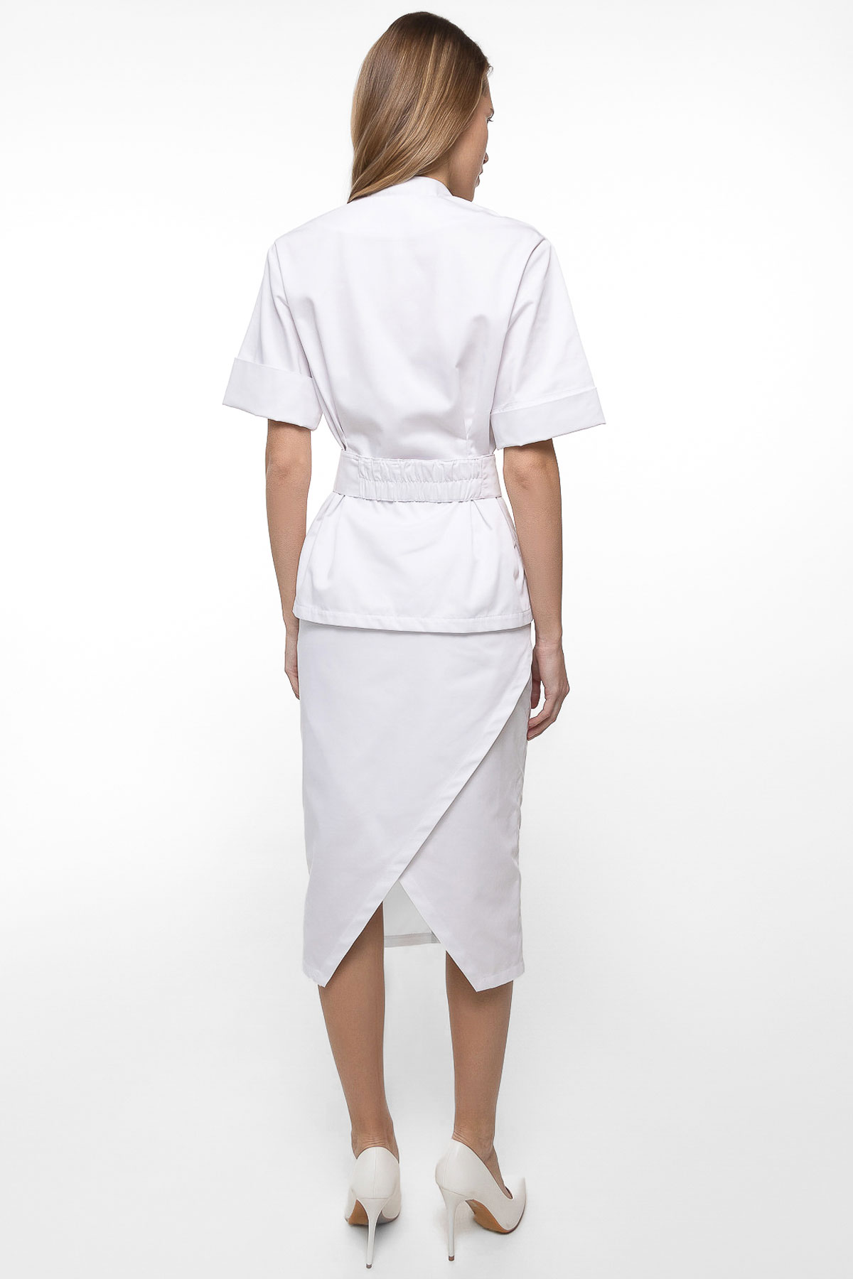 Медичний костюм зі спідницею – P268 - Зображення 2