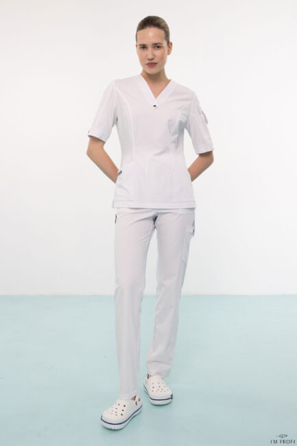 Improfi P279 Scrub Set White 01