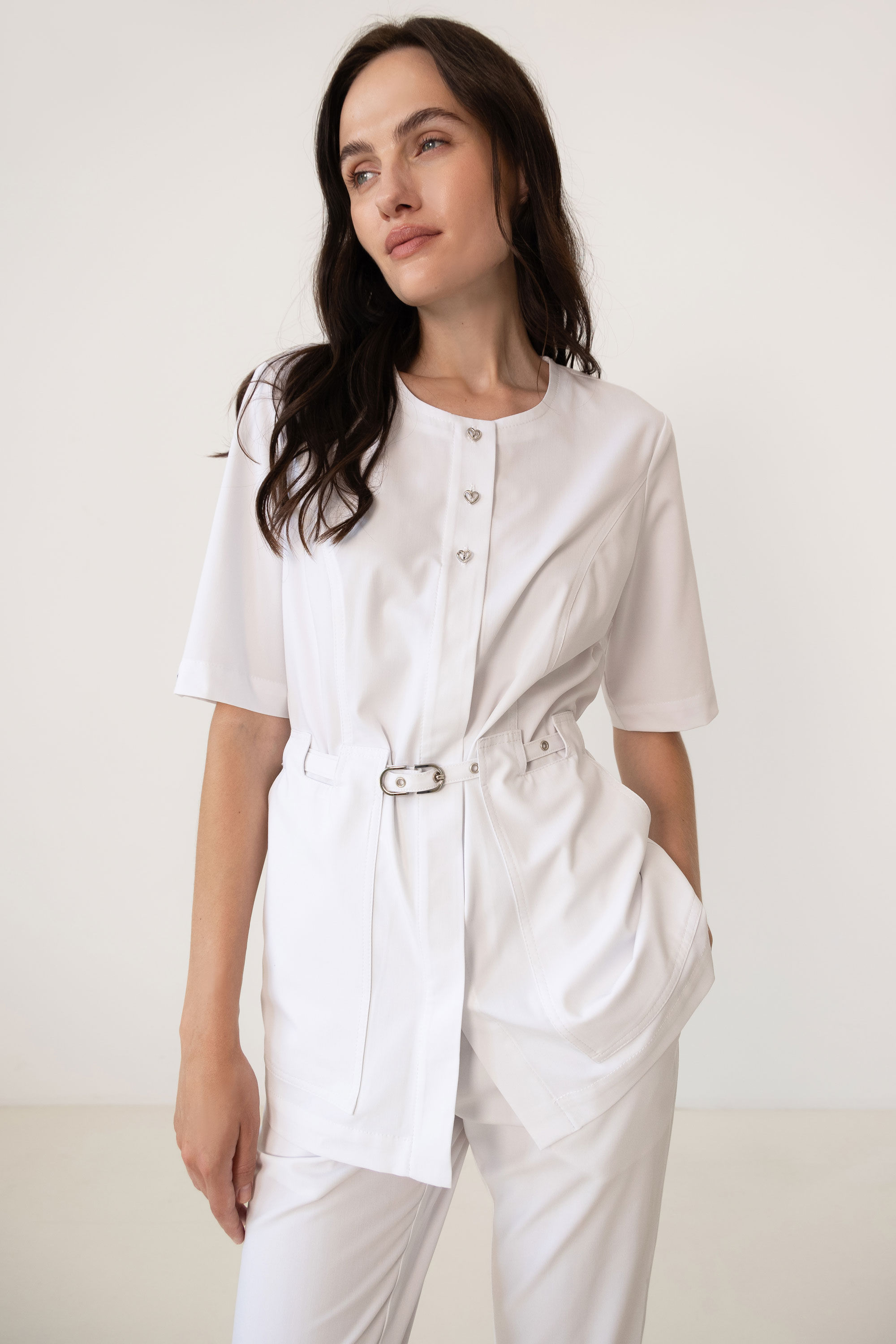 Жіночий медичний костюм – P289 - Зображення 3