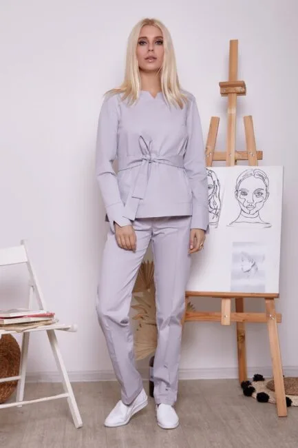 Improfi P46 Scrub Set Grey 01