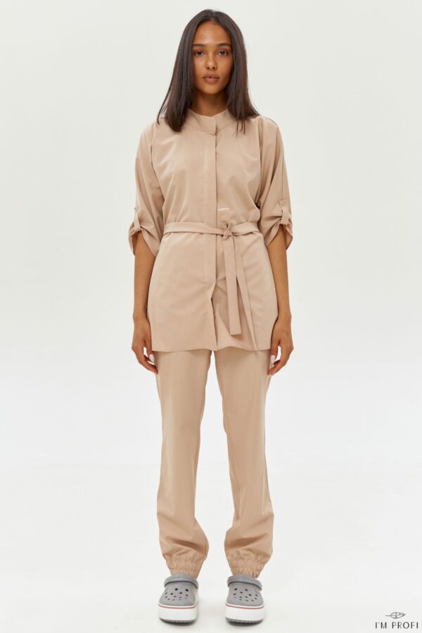 Костюм б’юті-майстра – P65 - Бежевий