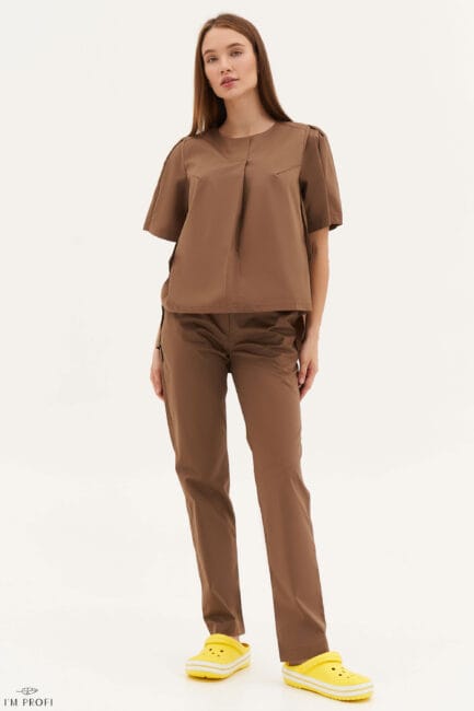 Improfi P70 Scrub Set Brown 01