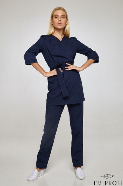 Improfi P76 Scrub Set Navy 01
