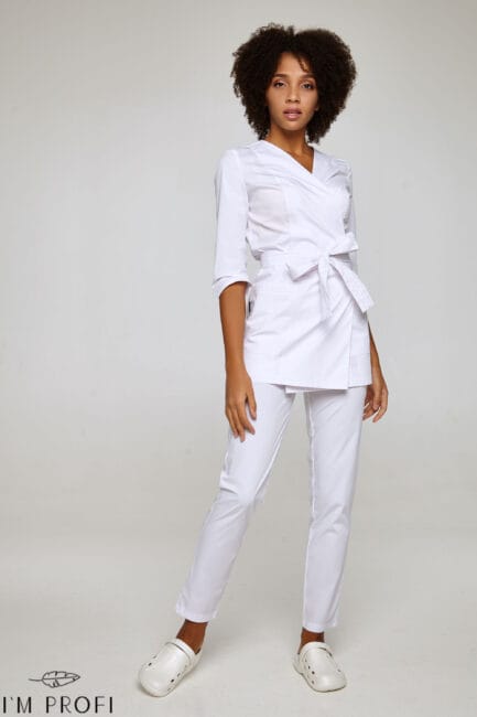 Improfi P76 Scrub Set White 01