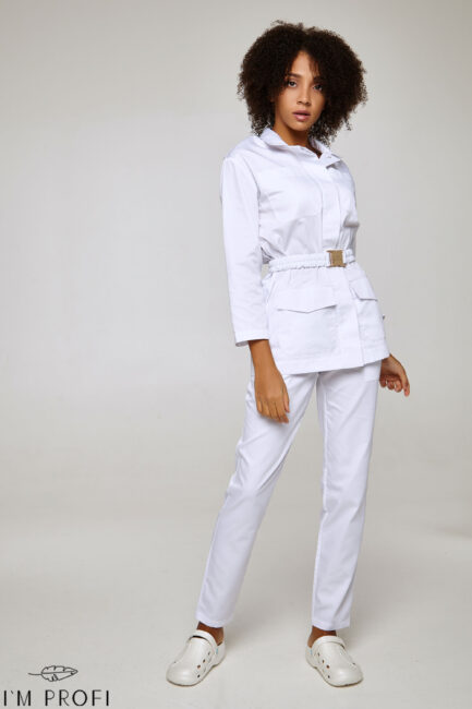 Improfi P91 Scrub Set White 01