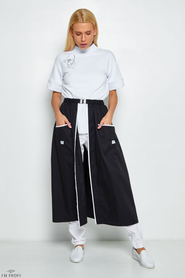 Фартух-спідниця – A110 - Чорний