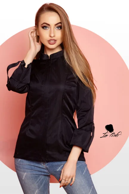 Improfi P03t Scrub Top Black 01