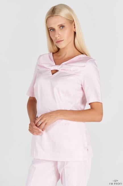 Improfi P135t Scrub Top Pink 01